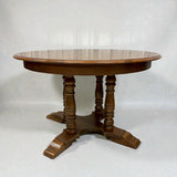 アメリカ輸入 伸長式 木製ダイニングテーブル　エクステンションテーブル