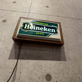 電飾看板　【Heineken（ハイネケン）】　小型サインライト