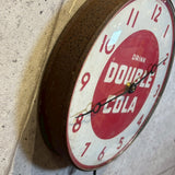 ヴィンテージクロック　【Double Cola(ダブルコーラ)】　壁掛け時計