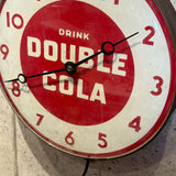 ヴィンテージクロック　【Double Cola(ダブルコーラ)】　壁掛け時計