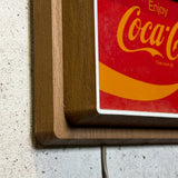 ヴィンテージクロック　【Coca-Cola（コカ・コーラ）】　販促品　1970s