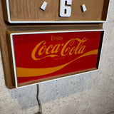 ヴィンテージクロック　【Coca-Cola（コカ・コーラ）】　販促品　1970s