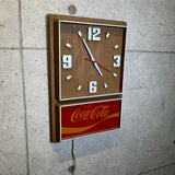 ヴィンテージクロック　【Coca-Cola（コカ・コーラ）】　販促品　1970s