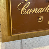 ヴィンテージクロック　【Canadian Club（カナディアンクラブ）】　壁掛け時計