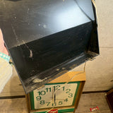 電飾クロック　【Coca-Cola（コカ・コーラ）】　電飾ディスプレイ　動作不可