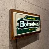 電飾看板　【Heineken（ハイネケン）】　小型サインライト