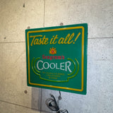 電飾看板　【Seagram's Cooler（シーグラム・クーラー）】　ヴィンテージサインライト