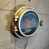 電飾看板　【Stroh's Beer（ストローズ・ビール）】　ポルタホールモチーフ　ヴィンテージサインライト