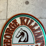 ヴィンテージ看板　【George Killian's Irish Red Ale（ジョージ・キリアンズ・アイリッシュ・レッド）】　ヴィンテージサイン　1986年製