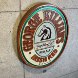 ヴィンテージ看板　【George Killian's Irish Red Ale（ジョージ・キリアンズ・アイリッシュ・レッド）】　ヴィンテージサイン　1986年製