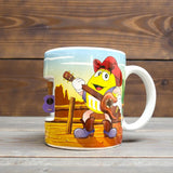 マグカップ　【M&M’s(エムアンドエムズ)】　カウボーイ　イエロー