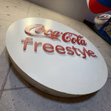 大型看板　【Coca-Cola Freestyle（コカ・コーラ フリースタイル）】　ヴィンテージサイン