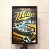 電飾看板　【Miller Genuine Draft×NASCAR】　ウォールサイン