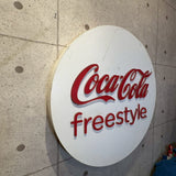 大型看板　【Coca-Cola Freestyle（コカ・コーラ フリースタイル）】　ヴィンテージサイン
