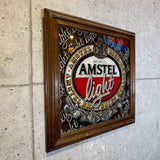 パブミラー　【Amstel（アムステル）】　ヴィンテージミラー