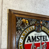 パブミラー　【Amstel（アムステル）】　ヴィンテージミラー