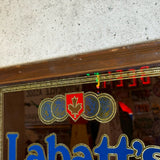 パブミラー　【Labatt's（ラバット）】　ヴィンテージミラー