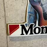 ヴィンテージ看板　【Montana（モンタナ】　スチールサイン