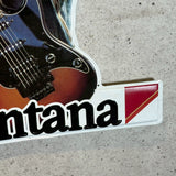 ヴィンテージ看板　【Montana（モンタナ】　スチールサイン