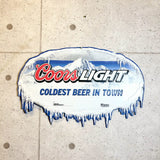 ヴィンテージ看板　【Coors（クアーズ）】　スチールサイン