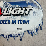 ヴィンテージ看板　【Coors（クアーズ）】　スチールサイン