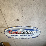 ヴィンテージ看板　【Coors（クアーズ）】　スチールサイン