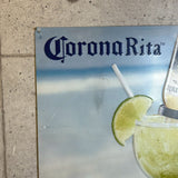 ヴィンテージ看板　【Corona（コロナ）】　スチールサイン