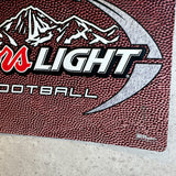 ヴィンテージ看板　【Coors（クアーズ）】　スチールサイン　NFL