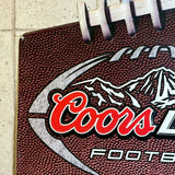 ヴィンテージ看板　【Coors（クアーズ）】　スチールサイン　NFL