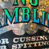 カーニバルミラー　【NO GAMBLING】　ヴィンテージミラー