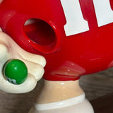 ヴィンテージディスペンサー　【M&M's】　キャンディディスペンサー　フィギュア　クラシックデザイン　レッド
