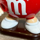 ヴィンテージディスペンサー　【M&M's】　キャンディディスペンサー　フィギュア　クラシックデザイン　レッド