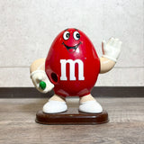 ヴィンテージディスペンサー　【M&M's】　キャンディディスペンサー　フィギュア　クラシックデザイン　レッド