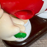 ヴィンテージディスペンサー　【M&M's】　キャンディディスペンサー　フィギュア　クラシックデザイン　レッド