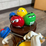 ヴィンテージディスペンサー　【M&M's】　キャンディディスペンサー　フィギュア　ゴルフデザイン