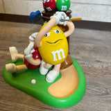 ヴィンテージディスペンサー　【M&M's】　キャンディディスペンサー　フィギュア　ゴルフデザイン