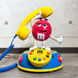ヴィンテージフォン　【M&M's】　トイ電話　キャラクターフォン　ユニークデザイン