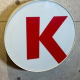 ヴィンテージサイン　【サークルK（Circle K）】　ラウンドサイン