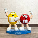 ヴィンテージディスペンサー　【M&M's】　キャンディディスペンサー　イエロー　レッド