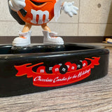 モーションキャンディディッシュ　【M&M's】　ヴィンテージディッシュ　フィギュア付きトレイ