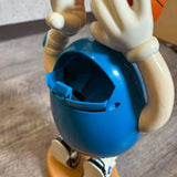 ヴィンテージディスペンサー　【M&M's】　キャンディディスペンサー　フィギュア　バスケットボールデザイン