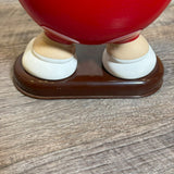 ヴィンテージディスペンサー　【M&M's】　キャンディディスペンサー　フィギュア　クラシックデザイン　レッド