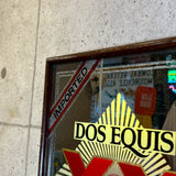 ヴィンテージパブミラー　【DOS EQUIS / XX】　ライト付き