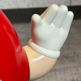ヴィンテージディスペンサー　【M&M's】　キャンディディスペンサー　フィギュア　クラシックデザイン　レッド