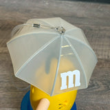 ラジオ　【M&M's】　キャラクターラジオ　フィギュア　アンブレラデザイン　イエロー