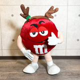 ぬいぐるみ　【M&M's】　キャラクタードール　ビッグサイズ　クリスマスデザイン