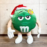 ぬいぐるみ【M&M's】　キャラクタードール　ビッグサイズ　クリスマスデザイン