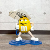 ラジオ　【M&M's】　キャラクターラジオ　フィギュア　アンブレラデザイン　イエロー