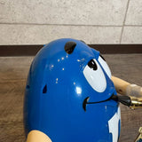 ディスペンサー　【M&M's】　キャンディディスペンサー　フィギュア　サックスデザイン　ブルー