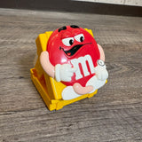 クロック　【M&M's】　折りたたみ時計　レッド